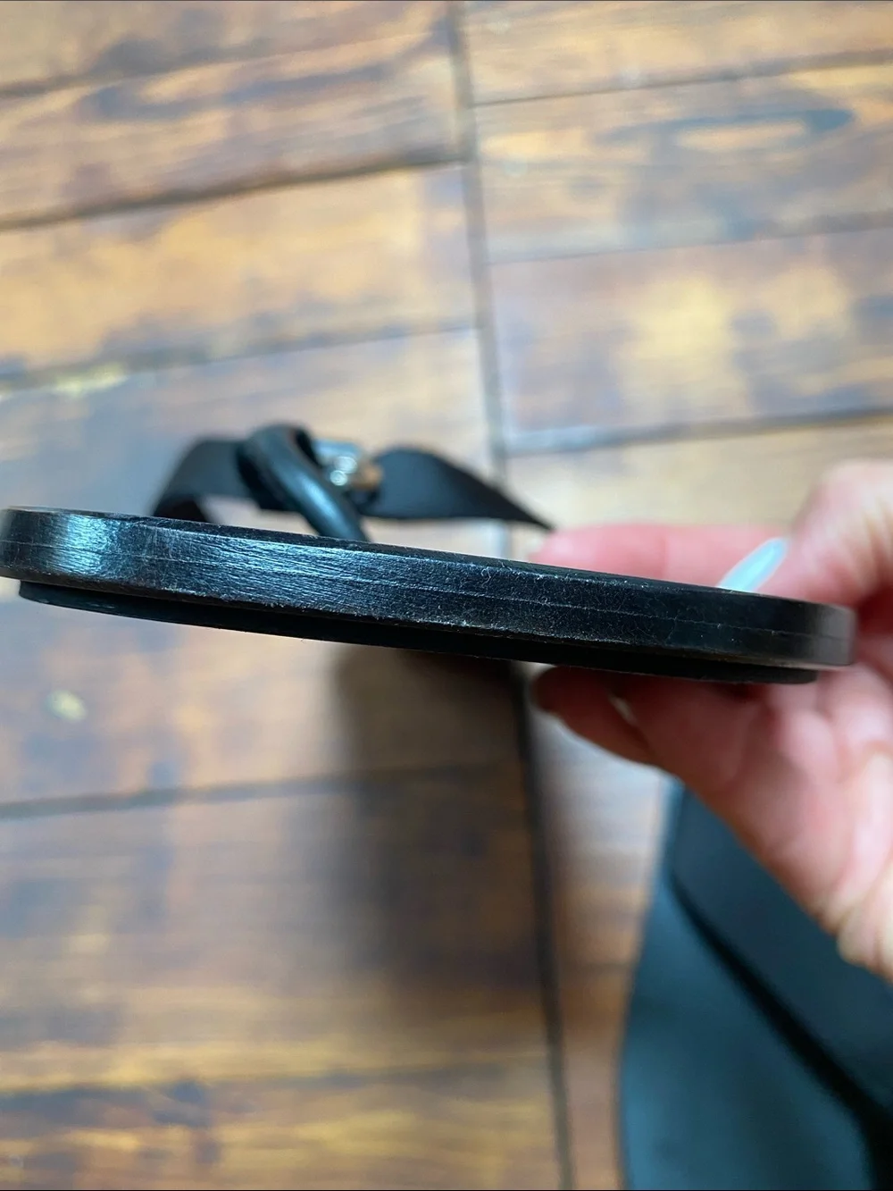 Gucci Black Men’s Logo Sandals